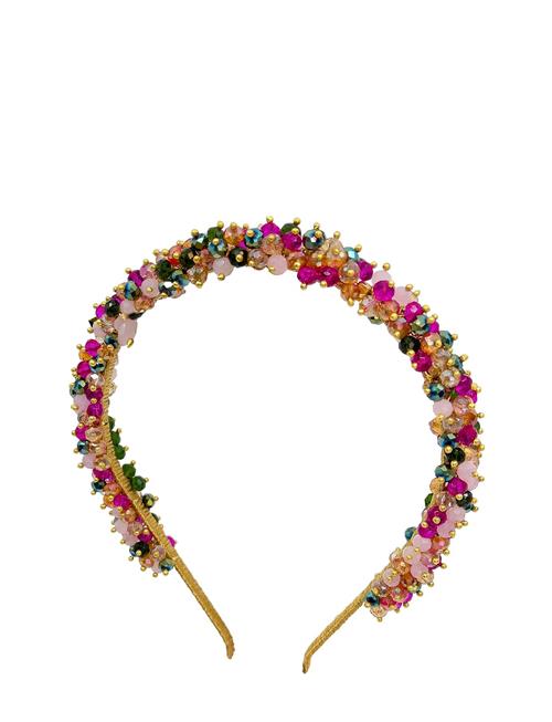 Pipol's Bazaar | Melissa Beaded Headband Multipink | ONE SIZE