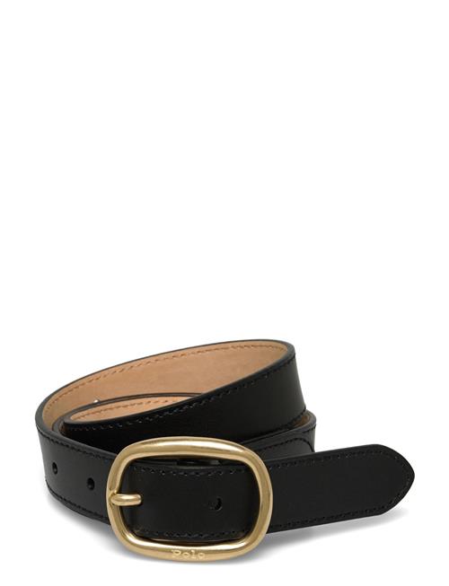 Polo Ralph Lauren | Oval-Buckle Skinny Leather Belt | S