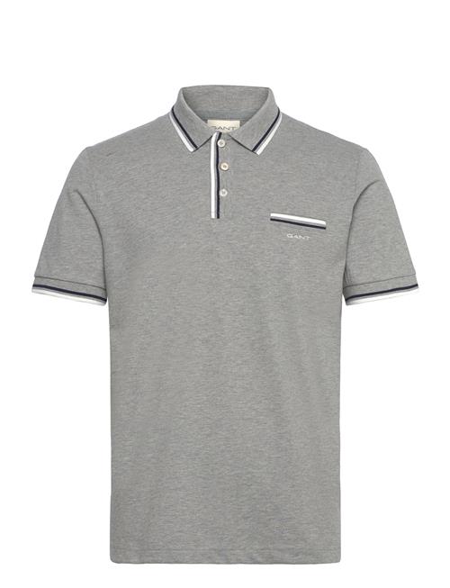 GANT | 2-Col Tipping Ss Pique Polo | S