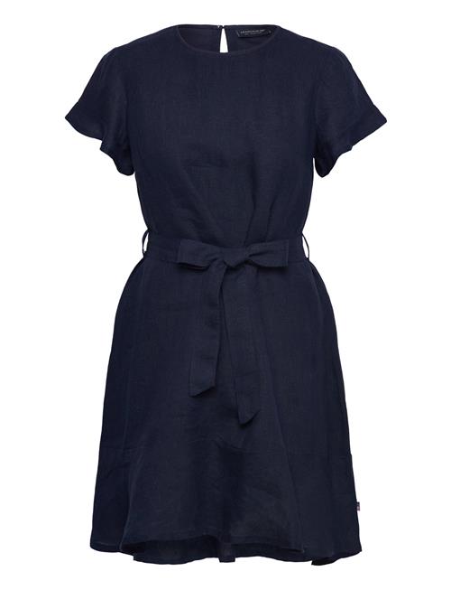 Lexington Clothing | Belted Linen Dress | L