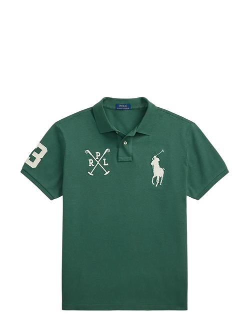 Polo Ralph Lauren | Custom Slim Fit Big Pony Mesh Polo Shirt | M