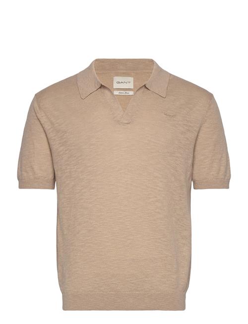 GANT | Linen Blend Ss Polo | XXXL