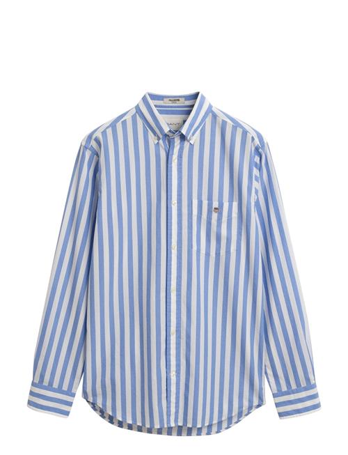 GANT | Reg Classic Poplin Stripe Shirt | L