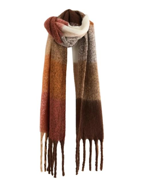 Lindex | Scarf Big Fringe Check Wool | ONE SIZE
