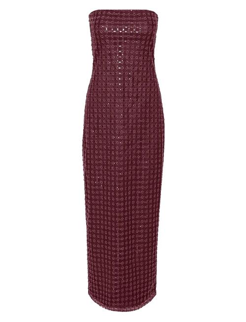 ROTATE | Beaded Maxi Tube Dress | 34