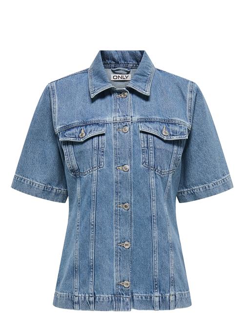 ONLY | Onlthalia Ss Fitted Dnm Shirt Cro | S