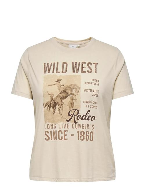 ONLY Carmakoma | Carpayton Ss O-Neck Jeans Tee Jrs | 46-48