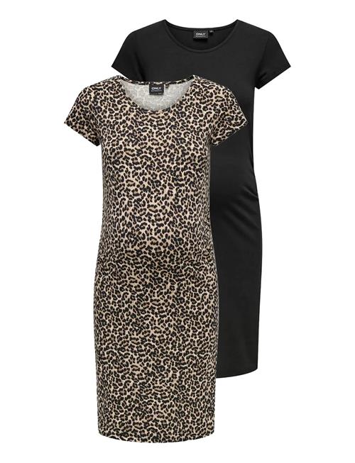 Only Maternity | Olmlovely Life S/S Dress 2-Pck Noos | S