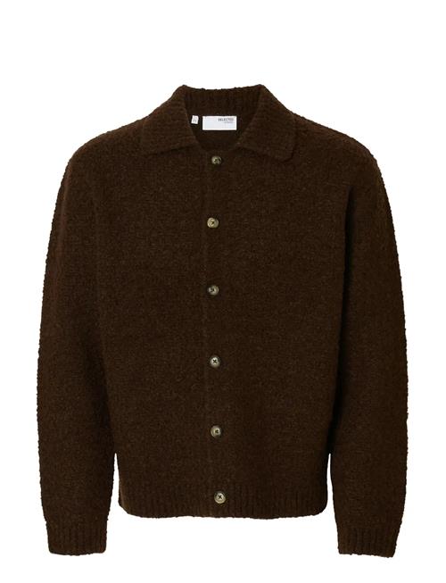 Selected | Slhloyd Ls Knit Boucle Polo Cardigan | L
