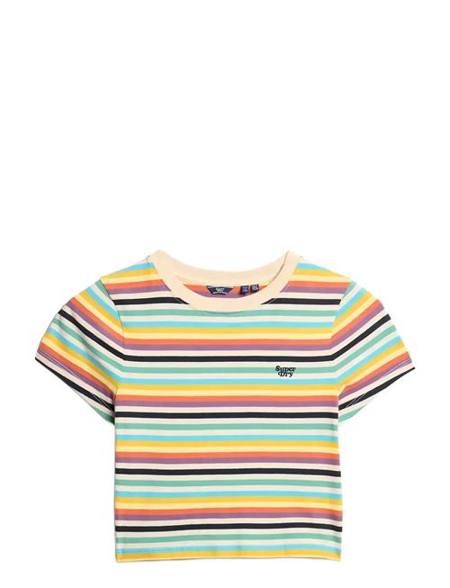Superdry | Vintage Stripe Crop Tee | 40