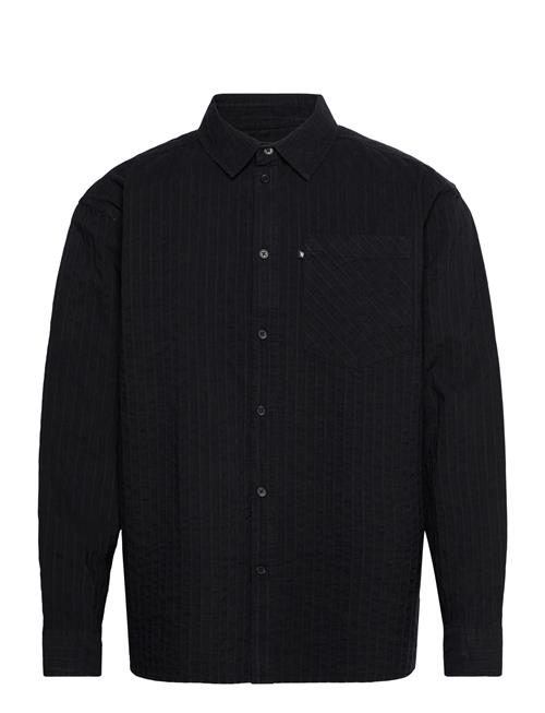 WOOD WOOD | Wwday Dobby Striped Shirt | M