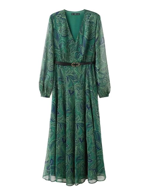 Mango | Belt Printed Dress | M