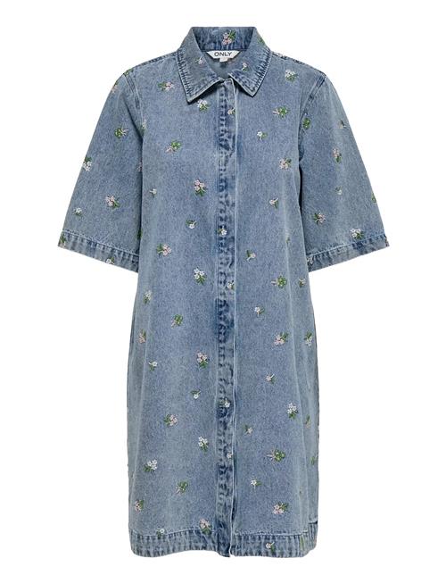 ONLY | Onlvera-Belle S/S Flower Dress Dnm Yor | S