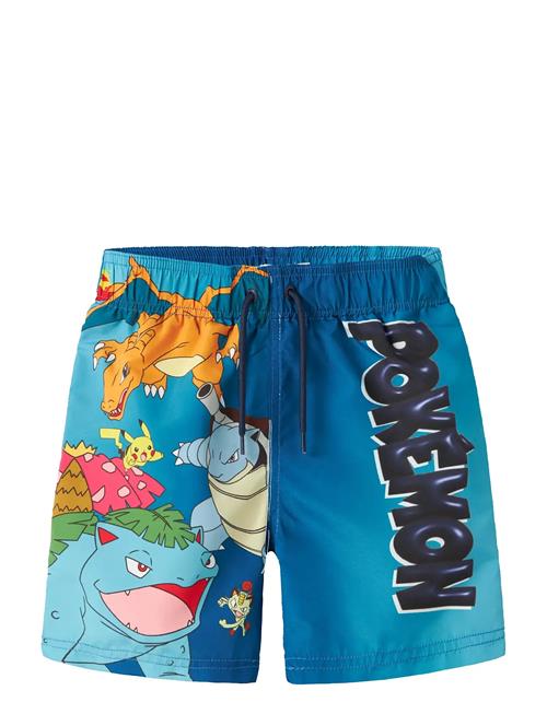 name it | Nkmmanuel Pokemon Swimshorts Sky | 140