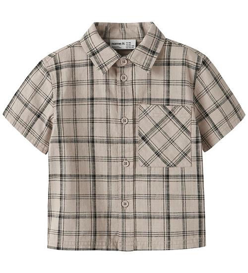 Name It Skjorte - NmmHowie - Chateau Gray/CHECK