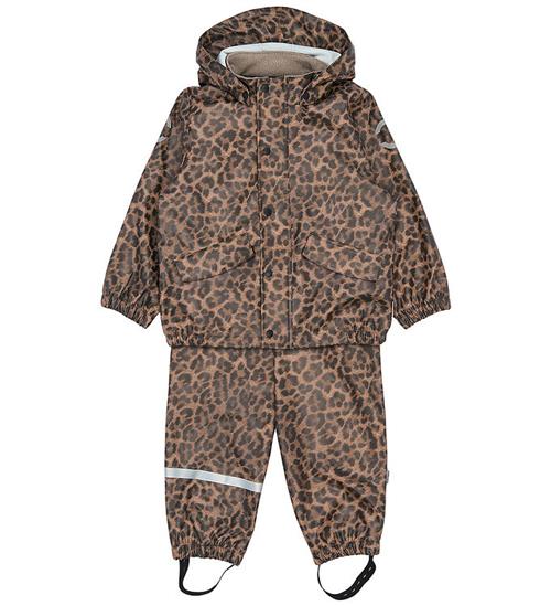 Mikk-Line Regntøj m. Seler - PU - Leo