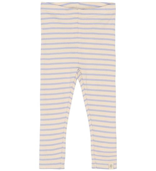 Petit Piao Leggings - Rib/Modal - PpSky - Cosmic Sky Striped
