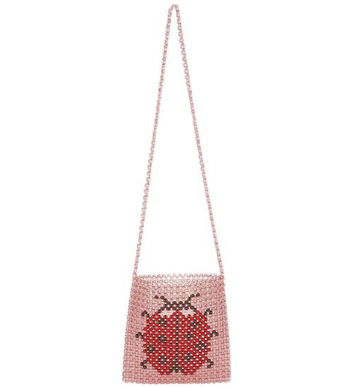Konges Sløjd Skuldertaske - Perler - Ladybug