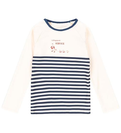 Konges Sløjd Badebluse - Aster - UV40+ - Marin Stripe