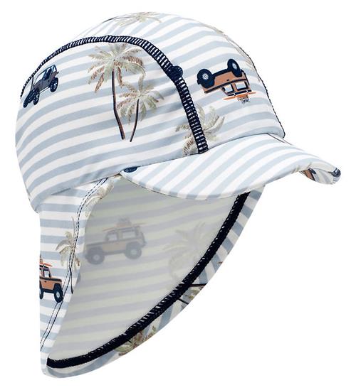 Hust and Claire Badehat - Fasai - Hvid/Blå