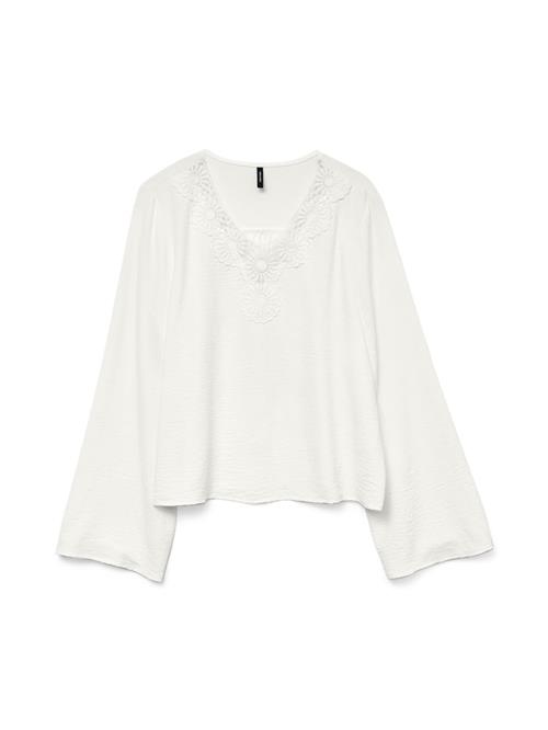 VERO MODA Bluse 'VMALVA'  hvid