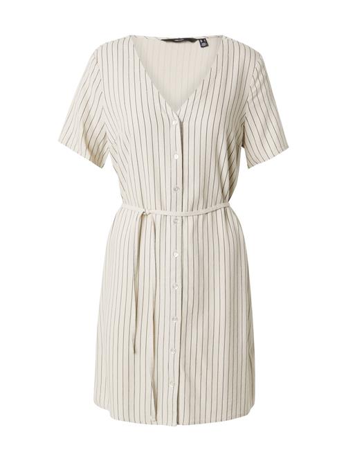 VERO MODA Kjole 'VMMYMILO'  lysegrå / sort