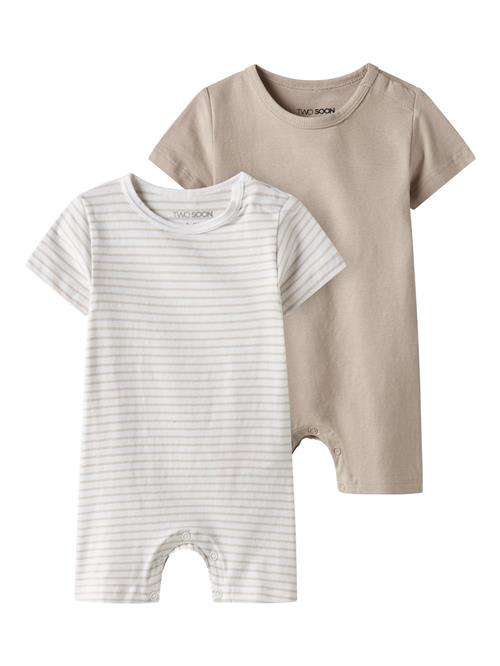 TWO SOON Nattøj  creme / chamois