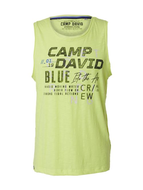CAMP DAVID Bluser & t-shirts  gul / sort