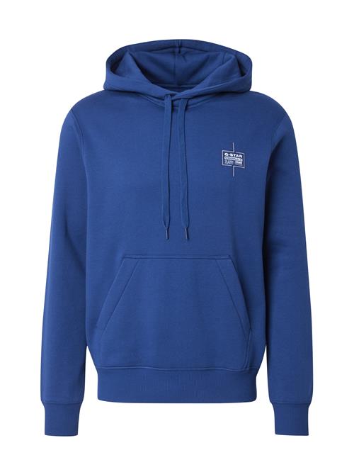G-STAR Sweatshirt  blå / hvid