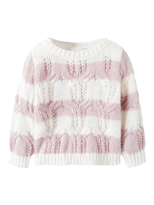 NAME IT Striktrøje Nibo Burnished Lilac