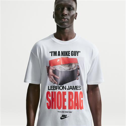 LeBron "Shoe Bag" Nike-basketball-T-shirt til mænd - hvid