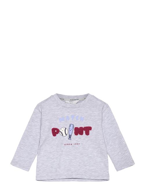 Mango | Long-Sleeved T-Shirt With Embossed Print | 116