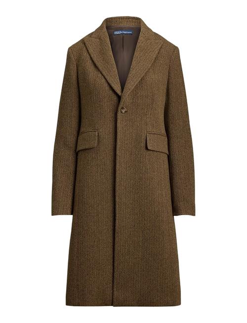 Polo Ralph Lauren | Wool-Blend Herringbone Coat | 42