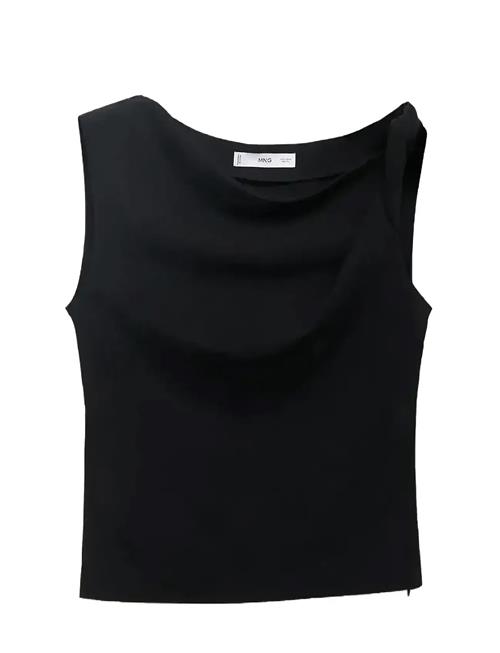 Mango | Asymmetrical Draped Top With Straps | L
