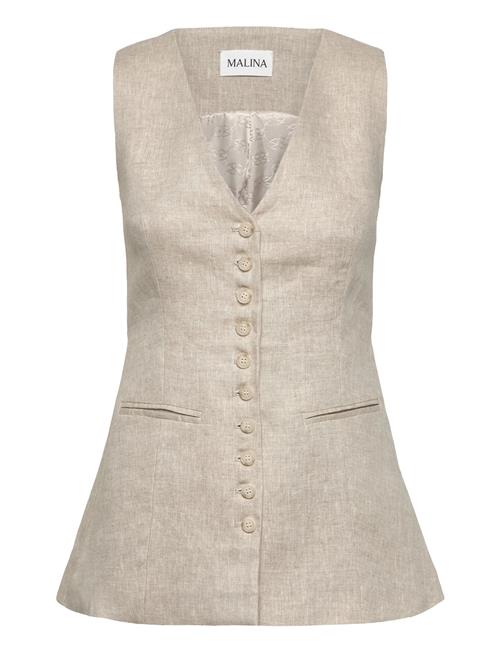 Malina | Cielo Linen Vest | 40