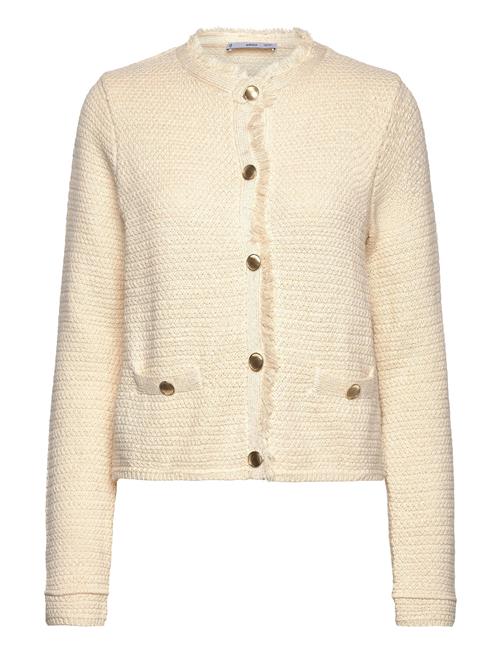 Mango | Knitted Cardigan With Frayed Ends | XS