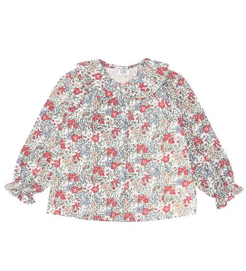 Hust and Claire Skjorte - HCRoselyn Seersucker - Ivory