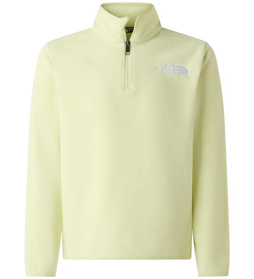The North Face Fleecetrøje - Glacier - 1/4 Zip - Lemon Mist