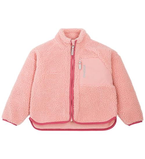Viking Fleecejakke - Teddy - Playtime Pile - Light Pink