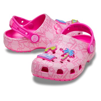 Crocs Mattel Pink Barbie Clog Toddler Flerfarvet not spec US C9 (EU 25-26) Barn