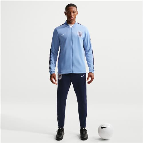 Maskinstrikket England Strike Nike Dri-FIT-fodboldtracksuit til mænd - blå