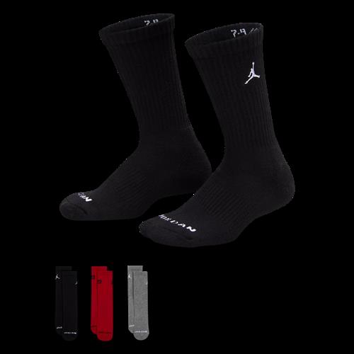 Jordan Baseline Crew-strømper til børn (3 par) - sort