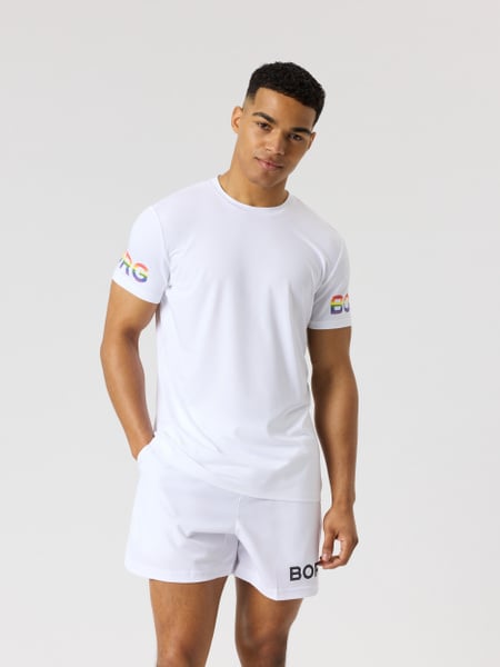 Björn Borg Borg T-shirt Hvid, XL