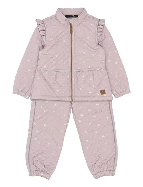 mikk-line | Thermal+ Frill Set Aop | 104