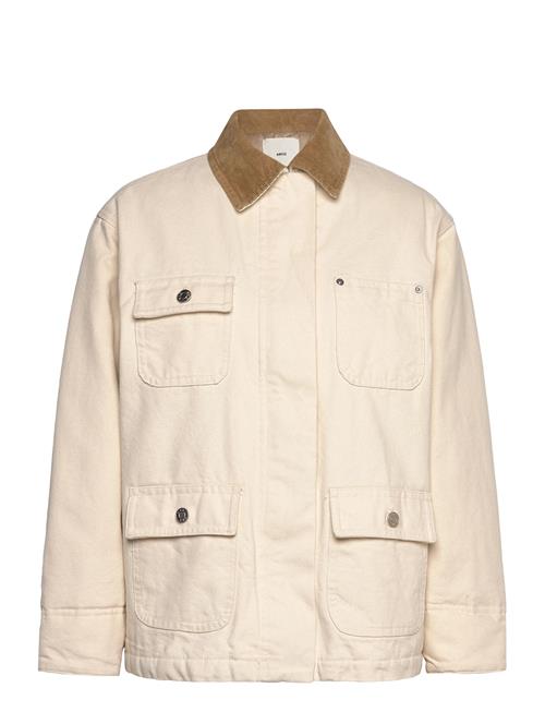 Mango | Denim Parka With Corduroy Collar | S