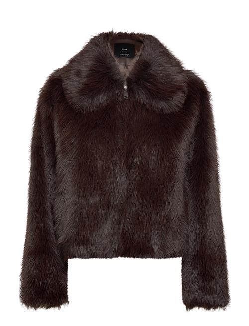 Mango | Faux-Fur Jacket With Zip | M