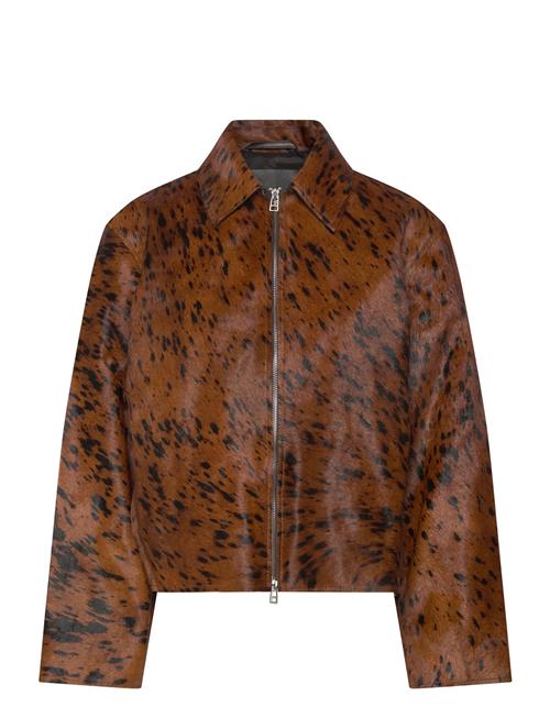 Mango | 100 Leather Fur Jacket | M