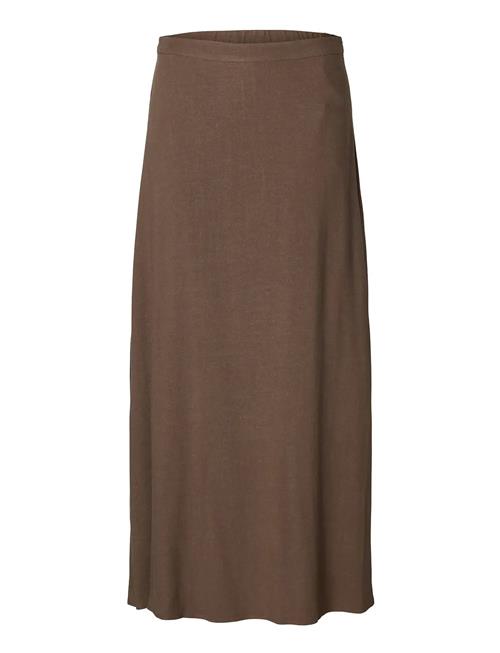 Selected | Slfviva Hw Ankle Linen Blend Skirt Noos | 40