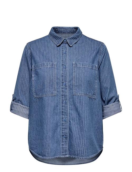 ONLY Carmakoma | Caryasmin L/S Stripe Shirt Dnm | 52