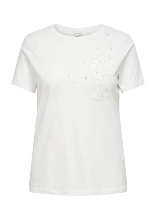 ONLY Carmakoma | Cardanielle Life S/S O-Neck Reg Tee Jrs | 50-52